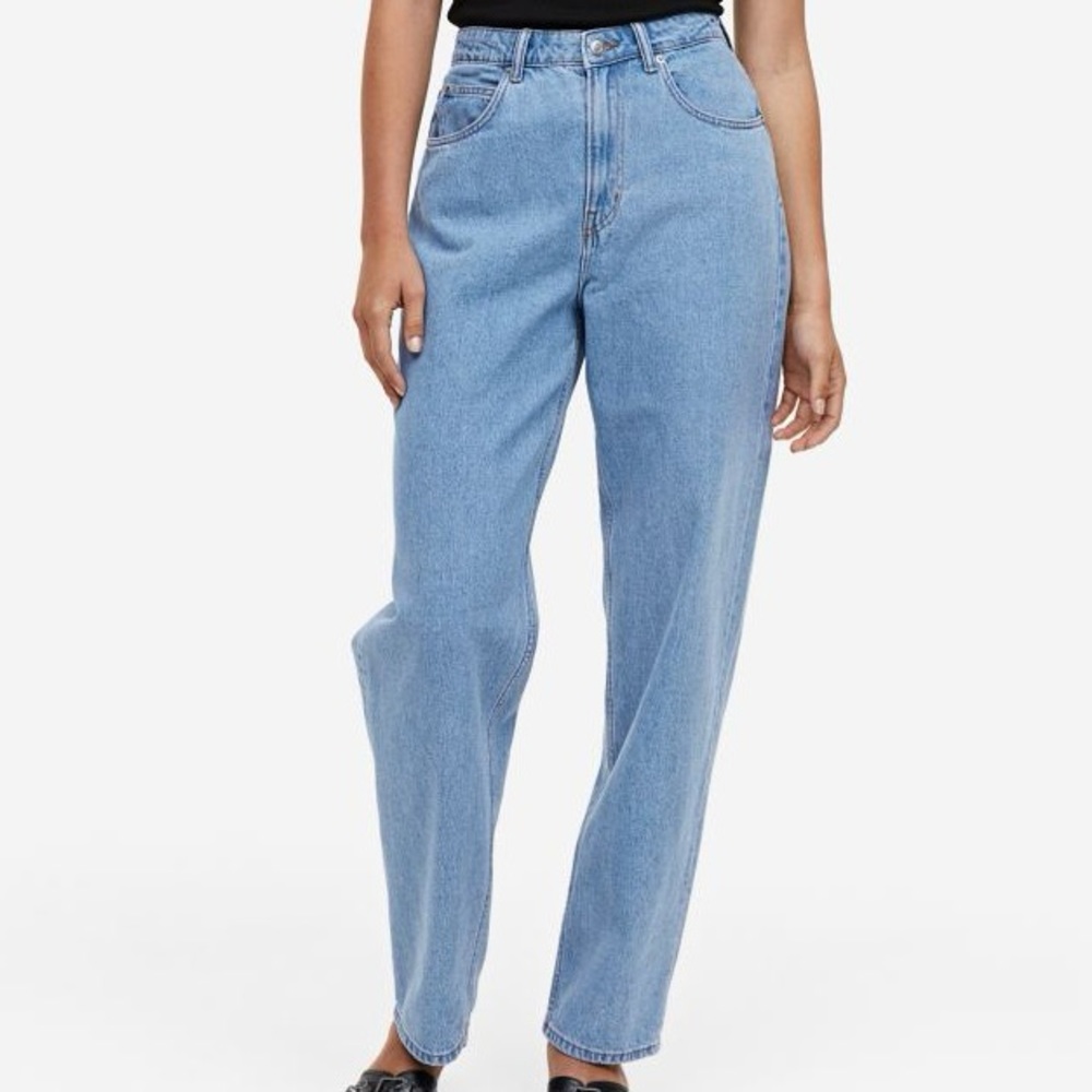 90s baggy Divided H&M blue jeans